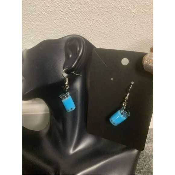 Boba Tea Earrings  - Picture 3 of 3
